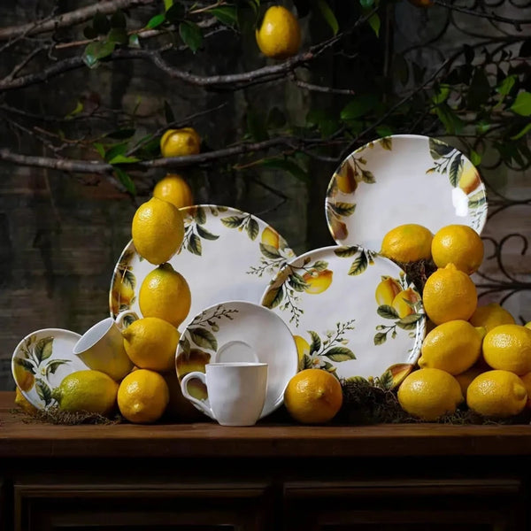 Aparelho de Jantar Stoneware Bio Limonata 30 Peças Porto Brasil
