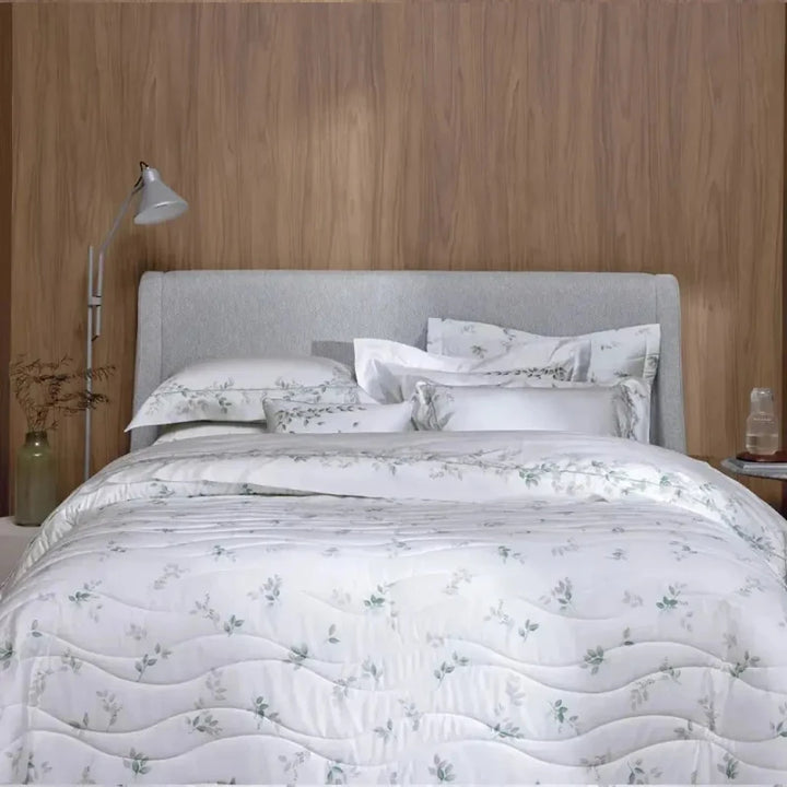 Jogo de Cama King Botticelli 4 Pçs 300 Fios Cetim 100% Algodão Egípcio Trussardi
