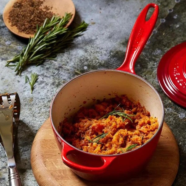 Panela Le Creuset Molheira Signature Vermelha 1,8L 18cm