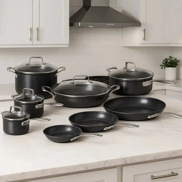 Jogo 8 Panelas Antiaderente ENSC Le Creuset