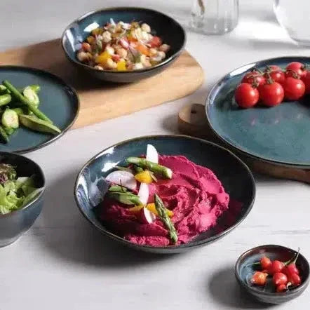 Aparelho de Jantar Stoneware Bio Oceano 30 Peças Porto Brasil